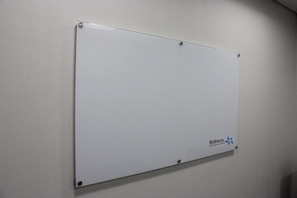 glass white board
