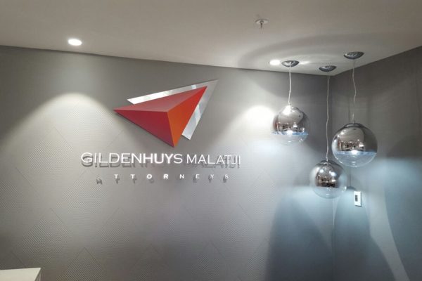 Signage Logo Gildenhuys Malatji Attorneys