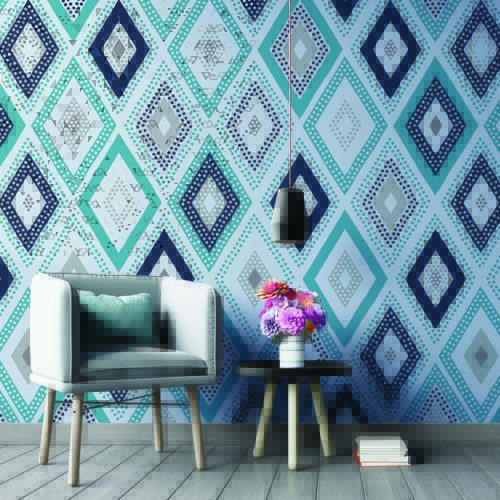 Diamond-me-dotty wallpaper