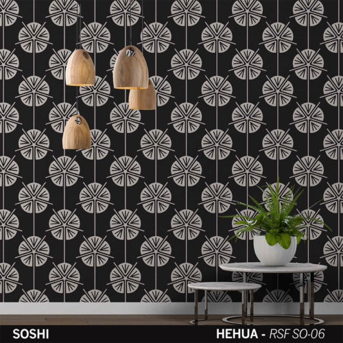 Wallpaper for reception areas