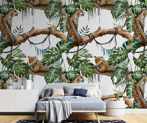 office wallpaper trends 2025