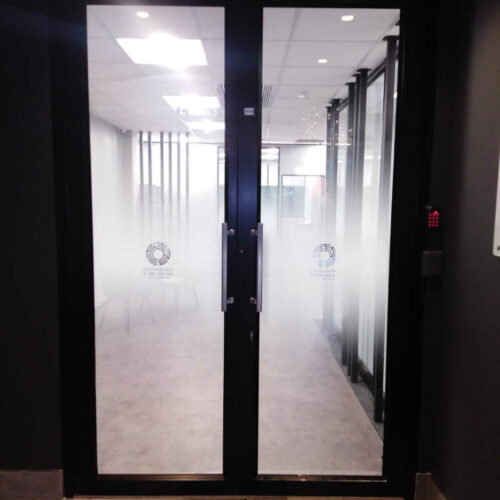 Frosted Vinyl Window Film